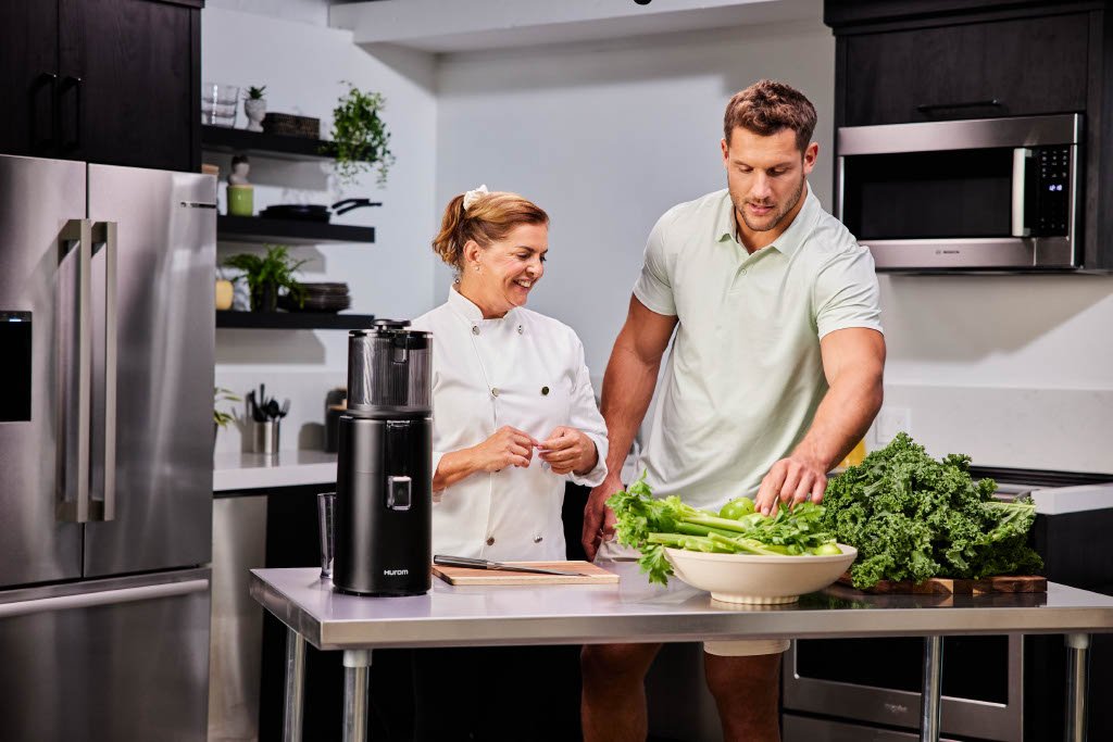 Chef Ana Machado cooking